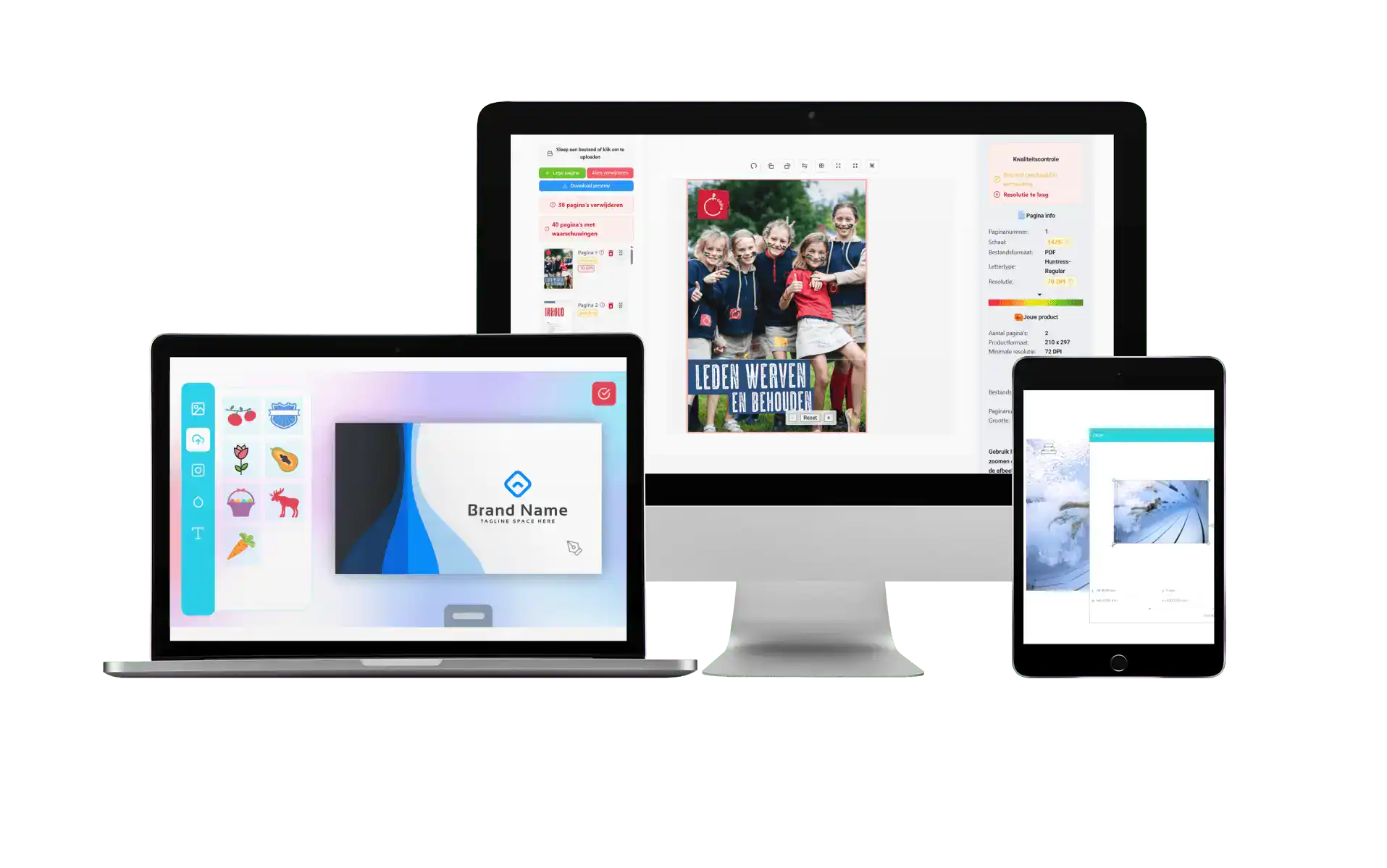 Hoe medewerkers werken met de Brandportal shop
